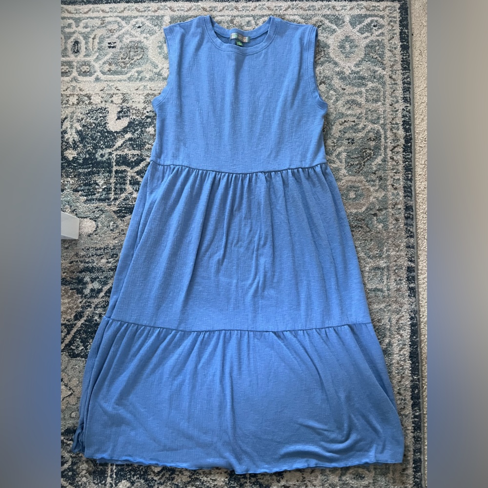 Good Luck Gem Baby Blue Dress | Medium - Picture 1 of 8